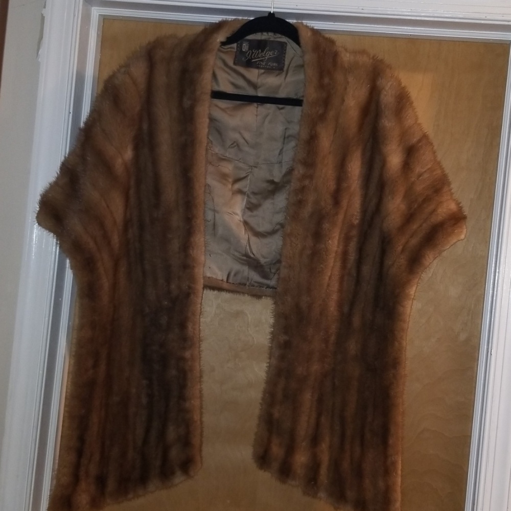 Mink shawl
